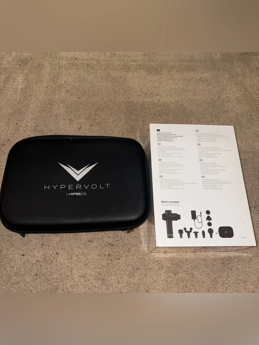 Hyperice Hypervolt 2 Black Percussion Massage Gun